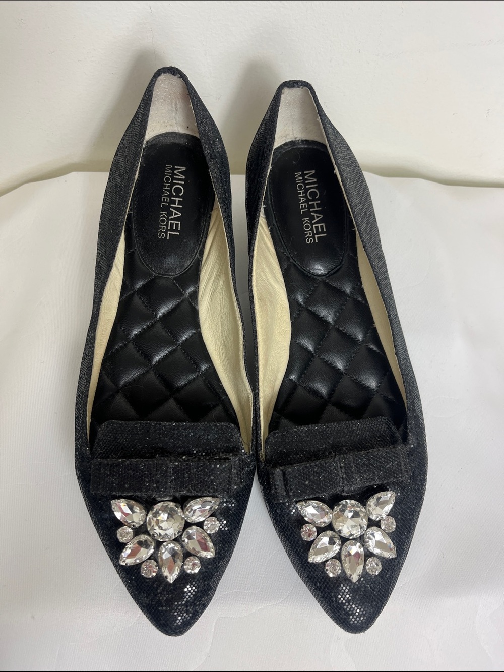MICHAEL Michael Kors Felicity Black Flats